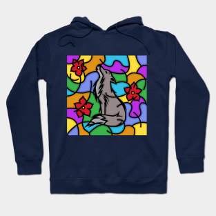 Howling wolf Hoodie